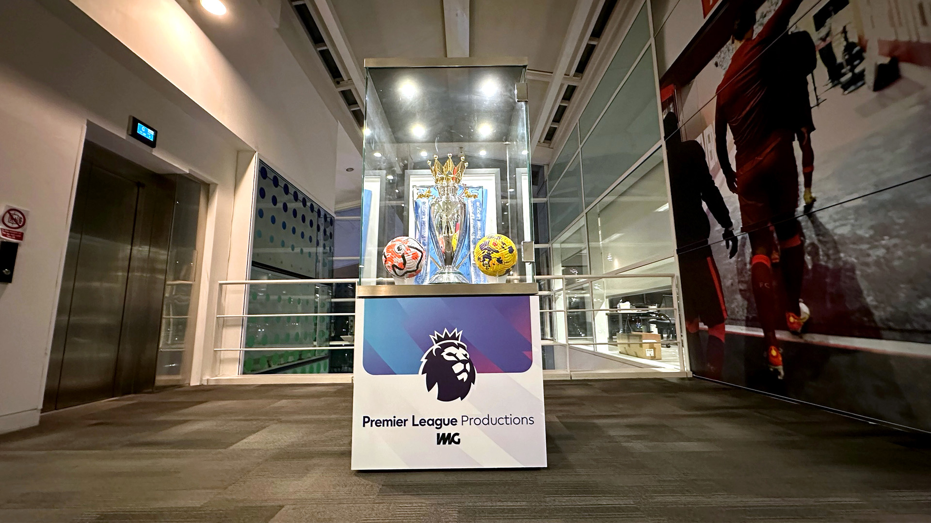 Premier League Productions Branding at IMG London HQ